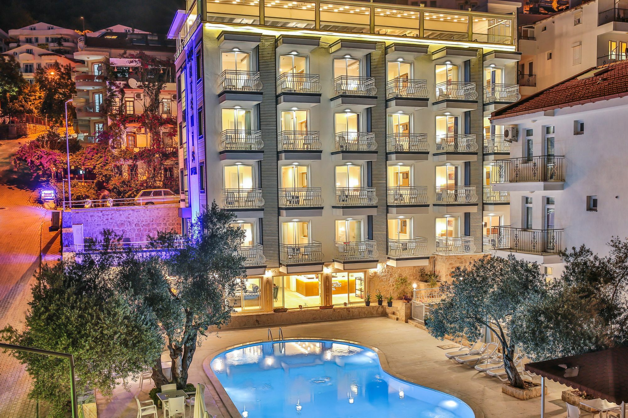 Kas Artemis Hotel Exteriör bild